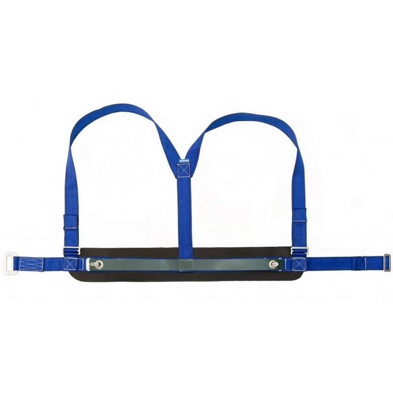 Miners cap lamp belt with shoulder strap
